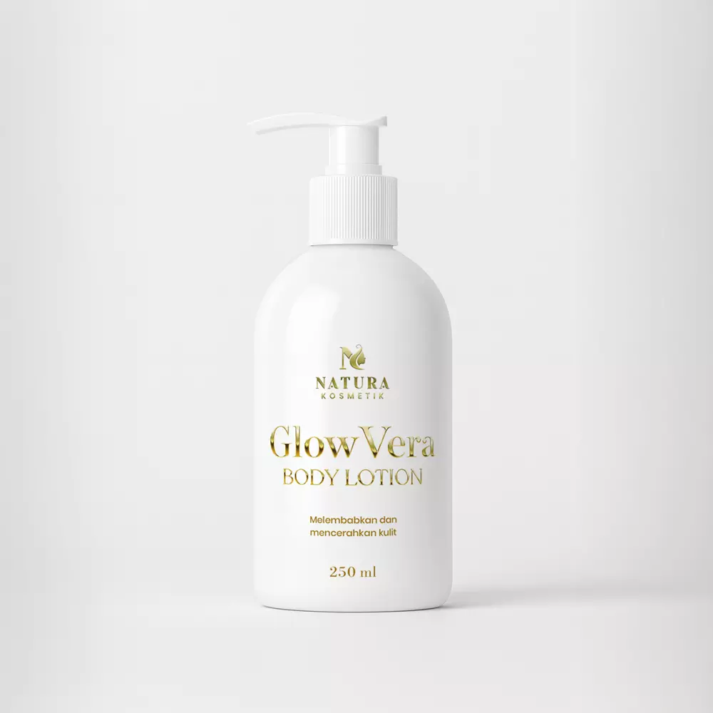 Natura Kosmetik GlowVera Body Lotion 250 ml Mockup (Copy)